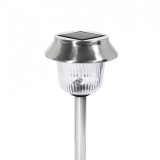 Napelemes kerti lámpa, fém