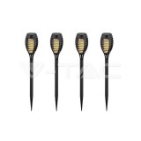 Napelemes leszúrható kerti tüske 4 db