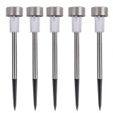 Napelemes színes kerti lámpa