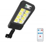 Napelemes szolár kültéri LED lámpa beépített szolár panellel távirányítóval 1000W