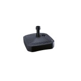 Napernyő tartó talp, antracit, 390x390 mm, PVC