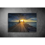 Naplemente a Mólón Vászonkép 032 sea-032