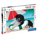 Napos tengerpart 104db-os Supercolor puzzle - Clementoni
