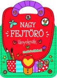 Napraforgó 2005 Nagy fejtörő - lányoknak matricákkal
