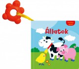 Napraforgó 2005 Textilkönyv rágókával - Állatok