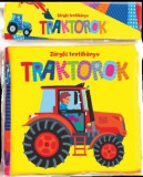 Napraforgó Dr. Csernus Imre: Zörgős textilkönyv - Traktorok - könyv