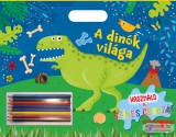 Napraforgó Használd a színes ceruzát - A dinók világa
