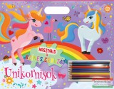 Napraforgó Használd a színes ceruzát - Unikornisok