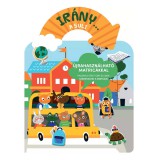 Napraforgó Irány... a suli foglalkoztató könyv újrahasználható matricákkal