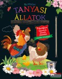 Napraforgó Kiadó Rejtőzködő tanyasi állatok - Kifestőfüzet kaparós és színezős oldalakkal