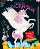 Napraforgó Kiadó Rejtőzködő unikornisok 1. - Kifestőfüzet kaparós és színezős oldalakkal