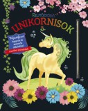 Napraforgó Louis Sachar: Rejtőzködő unikornisok 3. - Kifestőfüzet kaparós és színezős oldalakkal - könyv