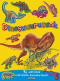 Napraforgó Mozgalmas matricásfüzet - Dinoszauruszok