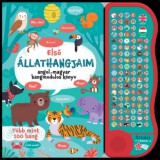 Napraforgó Orgován Ramóna: Első állathangjaim - Angol-magyar hangmodulos könyv - könyv