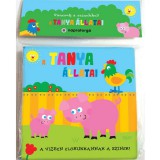 Napraforgó Pancsolj a színekkel! - A tanya állatai pancsoló könyv