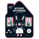 Napraforgó Színes házak - Nyuszi otthona babakönyv plüss oldalakkal