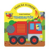 Napraforgó Táskás kifestő matricákkal - Teherautók