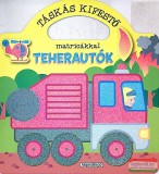 Napraforgó Táskás kifestő matricákkal Teherautók