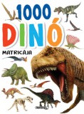 Napraforgó Török András; Wachsler Tamás: 1000 dinó matricája - Fehér - könyv