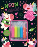 Napraforgó Várszegi Adél: Neon színező 1. - könyv