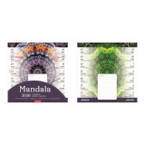 Naptár, fali, mágneses, kétheti, TOPTIMER, mandala