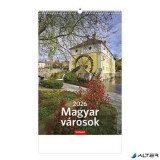 Naptár, fali, TOPTIMER "Magyar városok"