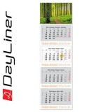Naptár, speditőr, négy hónapos, négy tömbös, DAYLINER (NSPED4H4U)