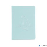 Naptár, tervező, A5, heti, TOPTIMER "Pastel", kék