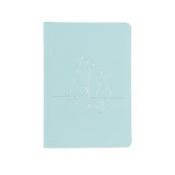 Naptár, tervező, A5, heti, TOPTIMER Pastel, kék (NKP015KU)