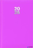 Naptár, tervező, A5, napi, DAYLINER, 'Pannon', fuchsia