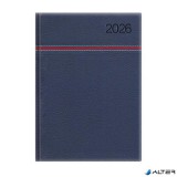 Naptár, tervező, B5, heti, TOPTIMER, "Young", kék-piros