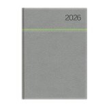 Naptár, tervező, B5, heti, TOPTIMER, Young, szürke-zöld (NKY011SZZU)