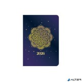 Naptár, tervező, B6, heti, TOPTIMER, "Joy Flexi", manadala