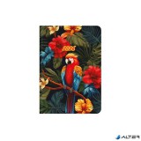 Naptár, tervező, B6, heti, TOPTIMER, "Joy flexi", papagáj