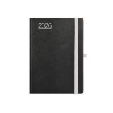 Naptár, tervező, B6, heti, TOPTIMER, Nero, fekete-szürke (NKN012SZU)