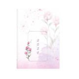 Naptár, tervező, B6, napi, TOPTIMER, Joy, pünkösdi rózsa (NKJ022PRU)