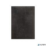 Naptár, tervező, B6, napi, TOPTIMER "Traditional", fekete