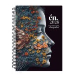 Naptár, tervező, spirálozott, A5, napi, TOPTIMER ÉN 2026 (NKZ021221U)