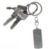 Naruto Shippuden- Áthúzott Konoha szinbólumos kulcstartó