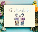 Nászajándék pénzátadó képkeret esküvőre