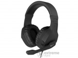 Natec Genesis ARGON 200 Gamer Mikrofonos sztereo fejhallgató, fekete