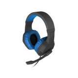 Natec GENESIS Argon 200 Headset Vezetékes Fejpánt Játék Fekete, Kék