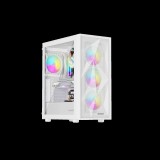 Natec Genesis Diaxid 605 ARGB Számítógépház - Fehér (NPC-2173)