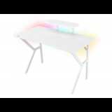 Natec Genesis Holm 320 RGB gaming asztal fehér (NDS-1802) (NDS-1802)