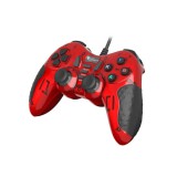 Natec Genesis Mangan 200 vezetékes gamepad (PC), fekete-piros