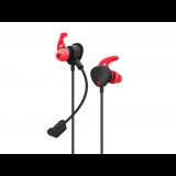 natec Genesis Oxygen 400 mikrofonos fülhallgató fekete-piros (NSG-1510) (NSG-1510) - Fülhallgató