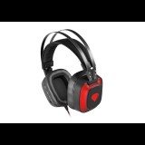natec Genesis RADON 720 Virtual 7.1 gaming headset fekete-piros (NSG-0999) (NSG-0999)