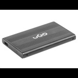 natec UGO 2 2,5" külső merevlemez ház fekete (UKZ-1003) (UKZ-1003)
