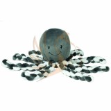 Nattou plüss játék 23cm Octopus - antracit /e/