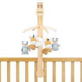 Nattou zenélő-forgó plüss fa állvánnyal - Felix and Leo